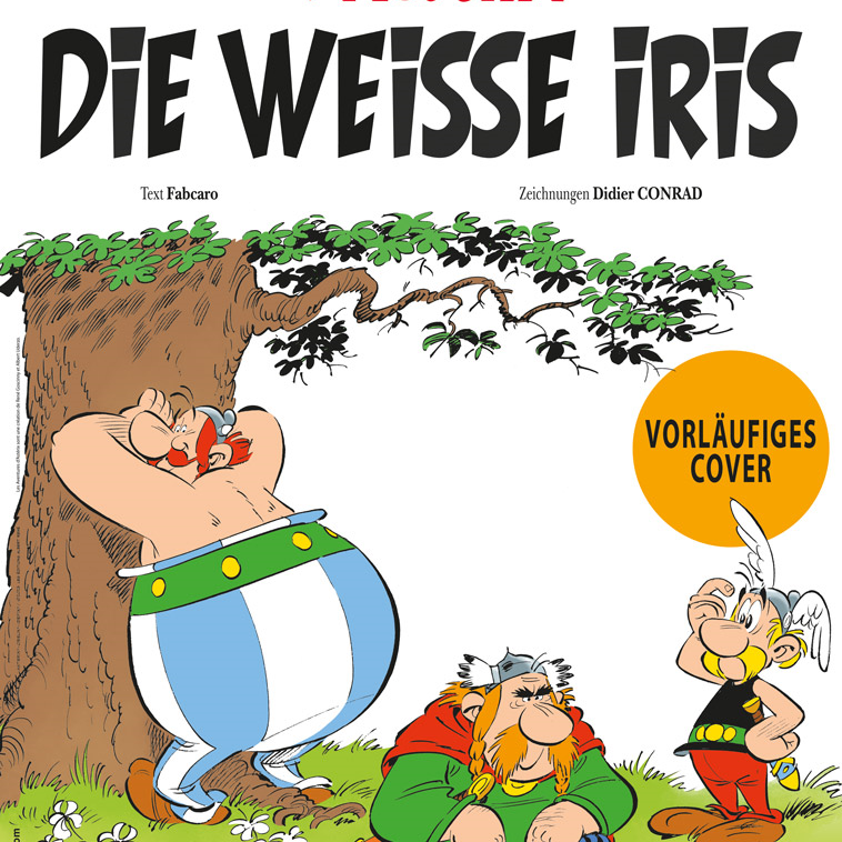 Das 40. Asterix-Abenteuer hat einen Namen: Die weisse Iris