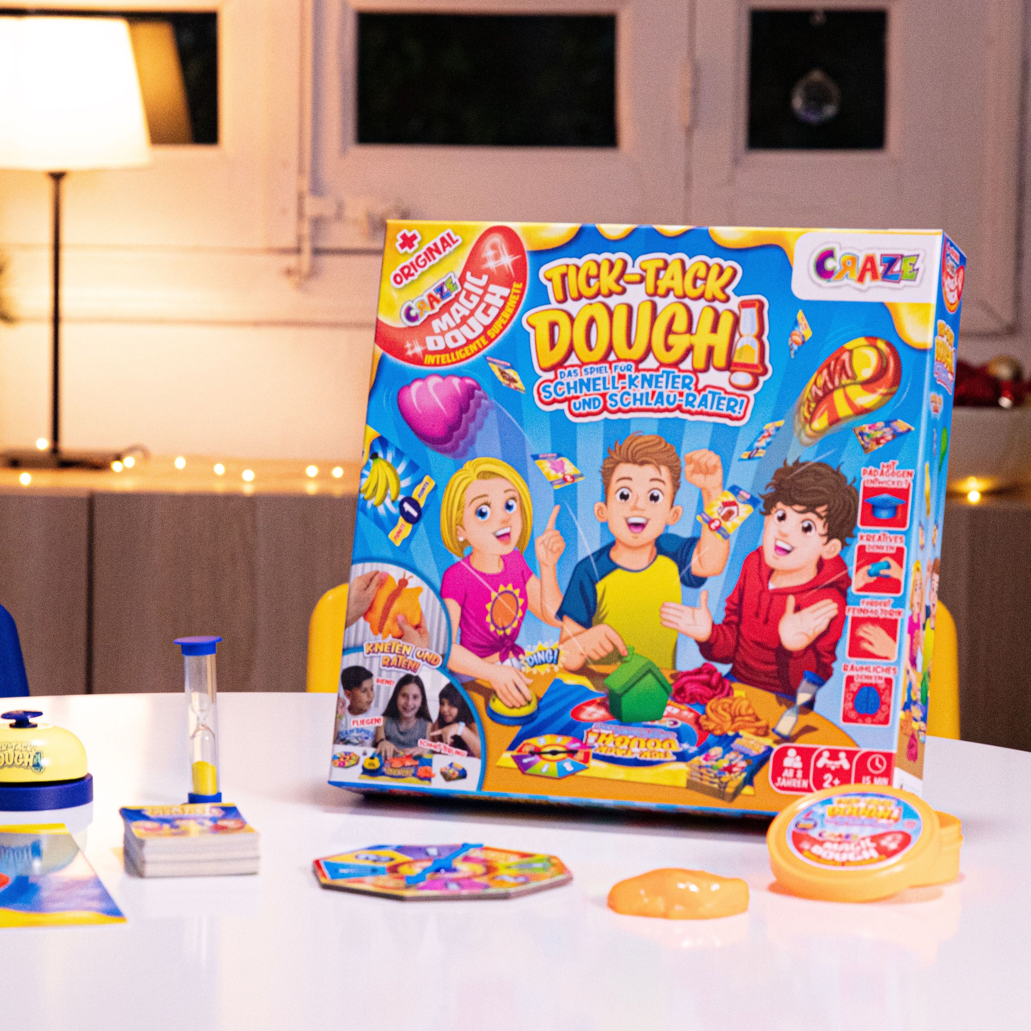 Tick - Tack Dough! – Das original Magic Dough - Spiel!