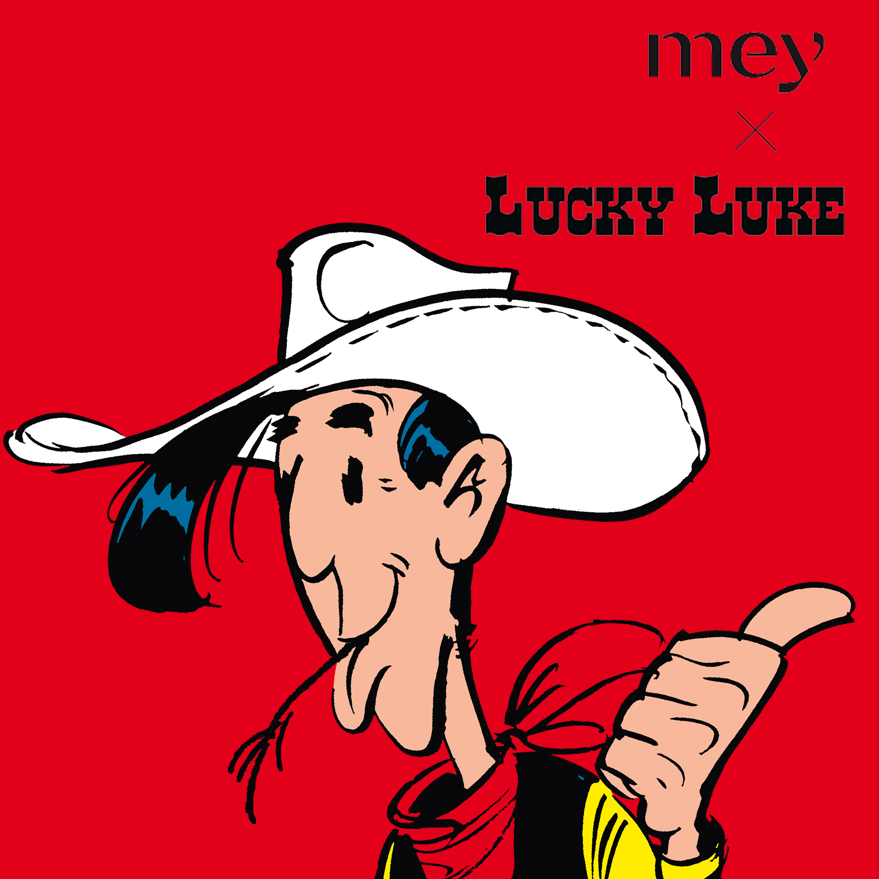 Darin schlafen echte Cowboys – Lucky Luke x mey