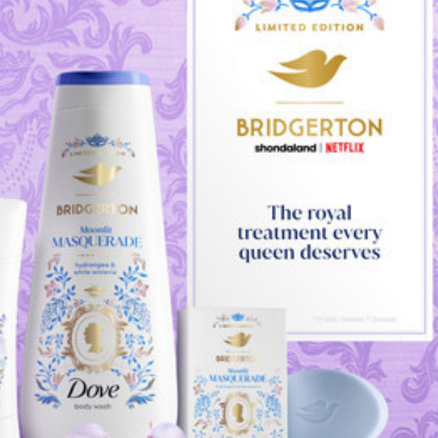Dove and Bridgerton Launch Limited Edition Collection