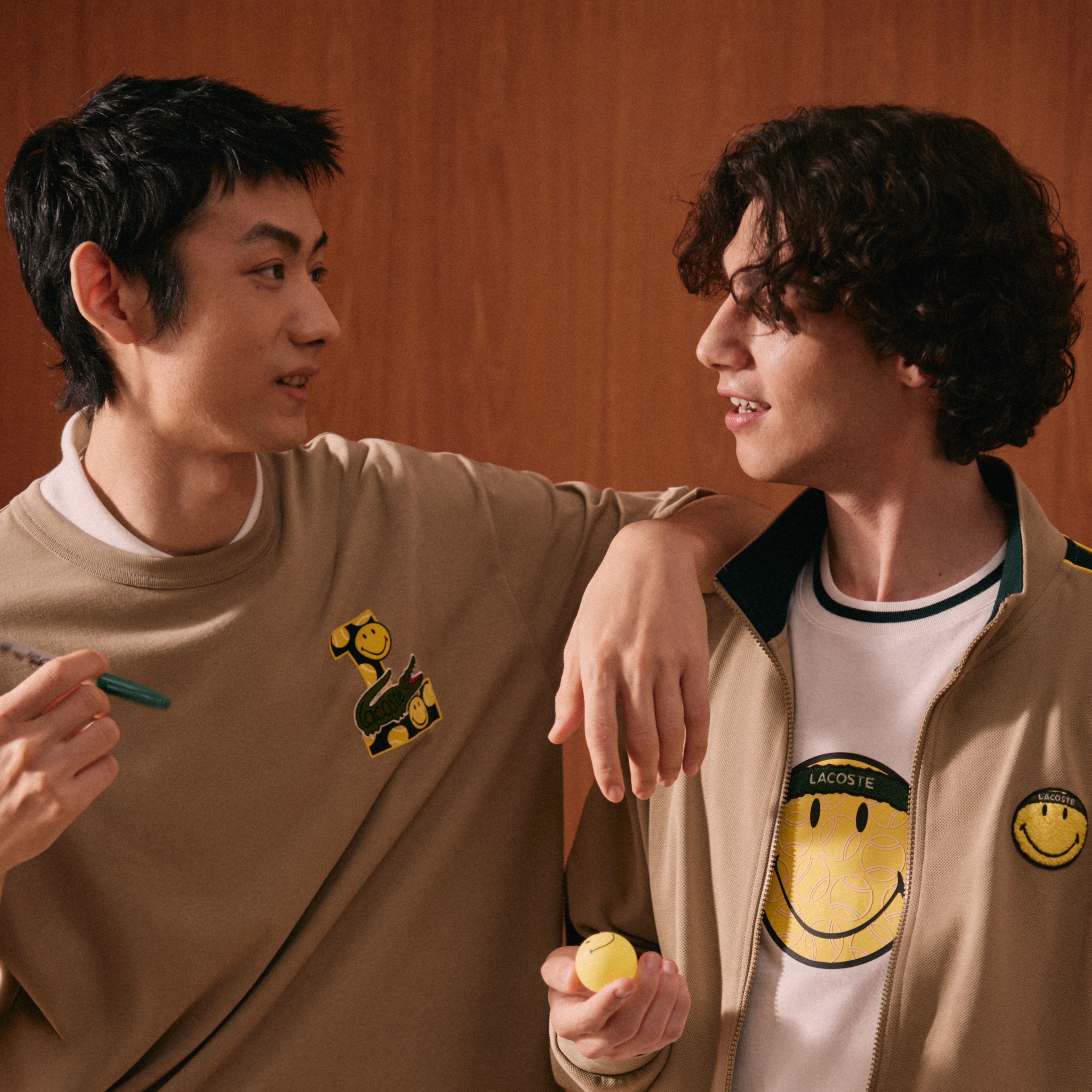 Lacoste Launches Licensed Smiley Collection
