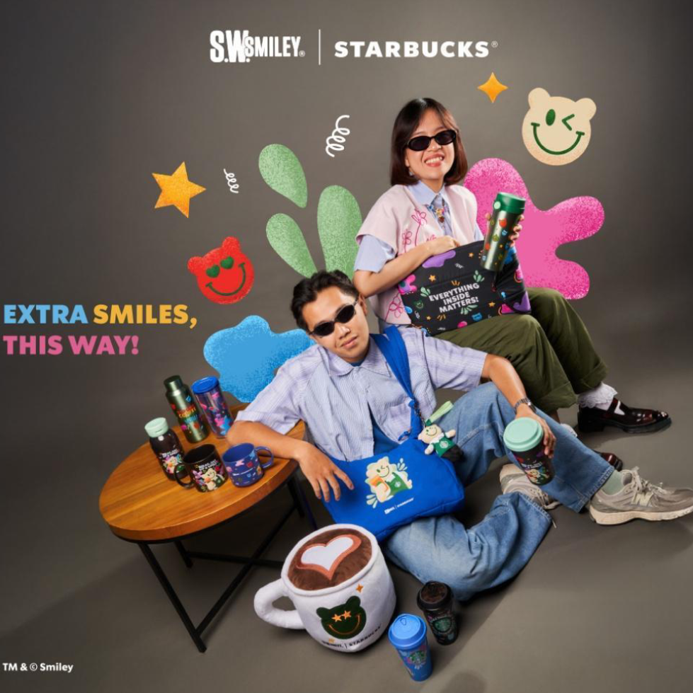 Starbucks + S.W.Smiley, Sharing Smile and Joy in The Newest Collaboration