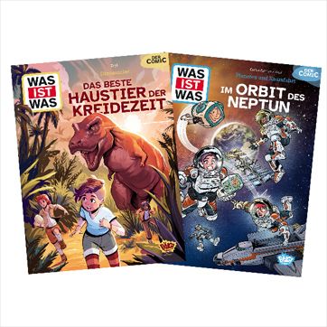 Clever mit Comics: WAS IST WAS Wissen – erstmals als Abenteuer-Comic!