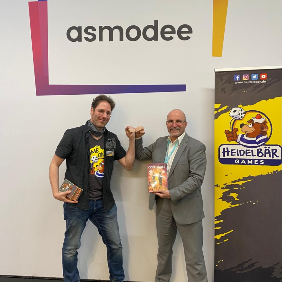 Asmodee Deutschland und HeidelBÄR Games bauen Vertriebspartnerschaft für Codenames aus