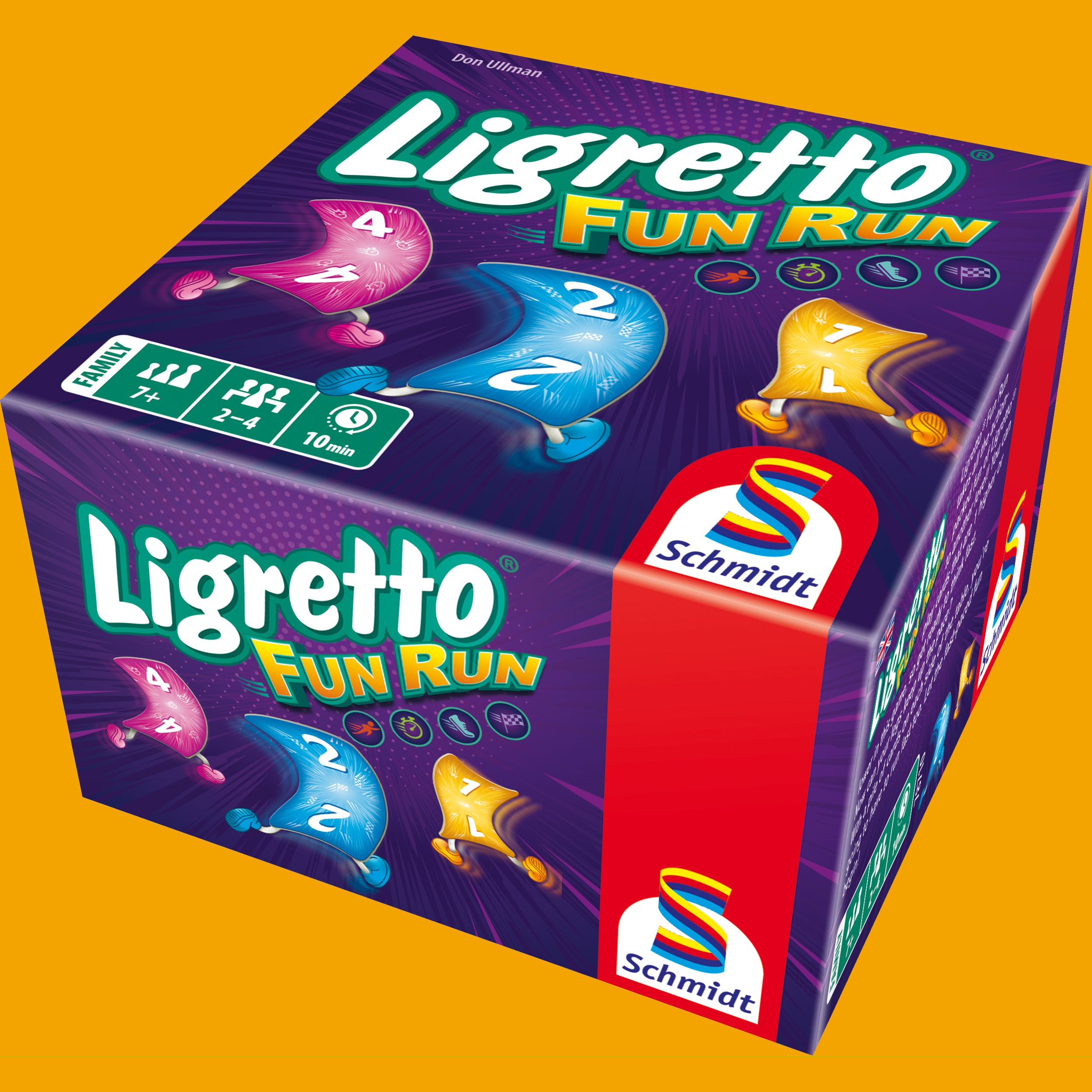 Rasanter Spielspaß: Bei „Ligretto® Fun Run“ fliegen Karten und Beine!