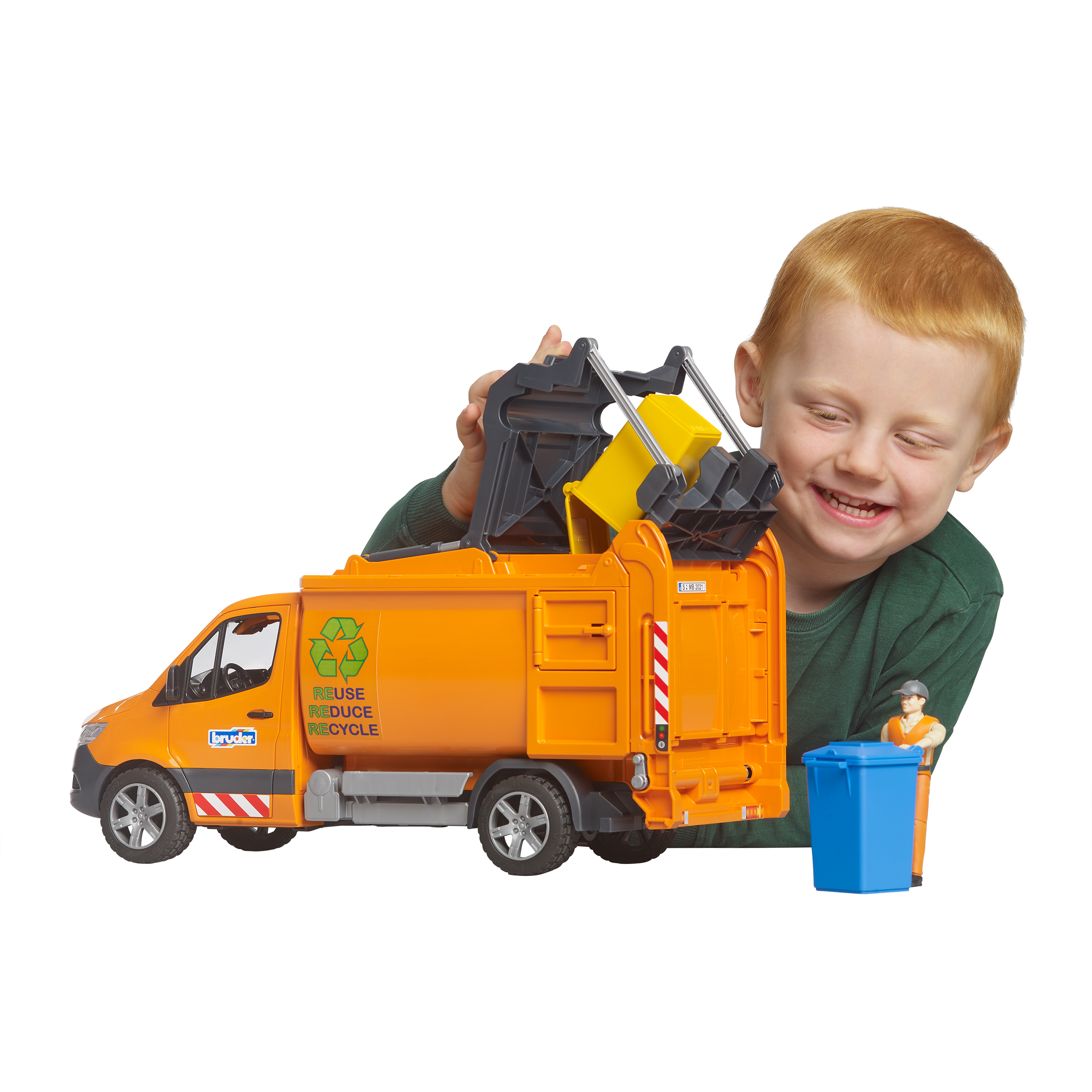 Große Leistung auch für kleine Kinderzimmer - das neue MB Sprinter Kommunal Müllfahrzeug