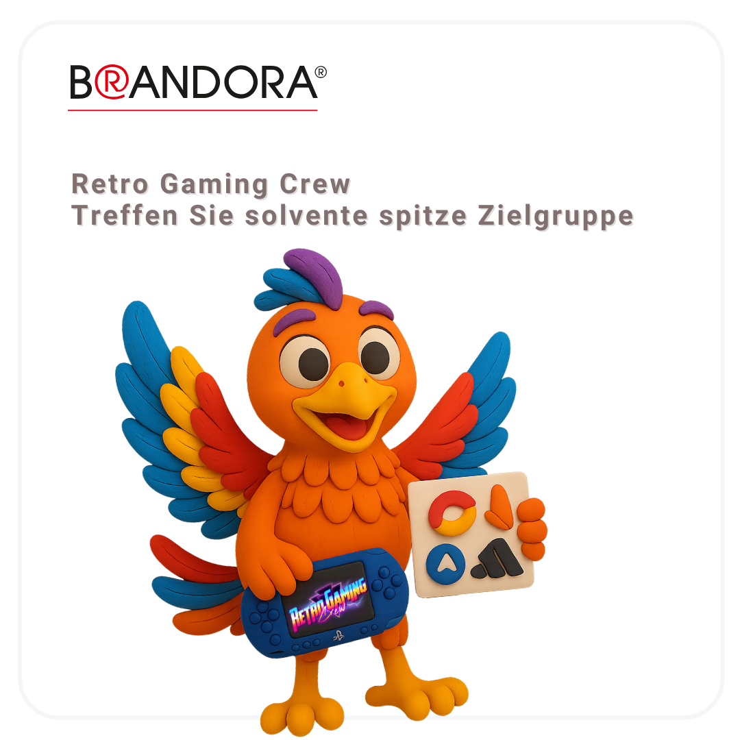Retro Gaming Crew: BRANDORA erweitert sein Medienportfolio um den Gaming-Bereich