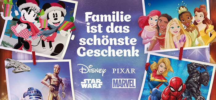 Disney veröffentlicht den diesjährigen Weihnachts-Spot „Neu in der Familie”