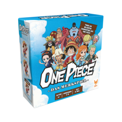 One Piece: Das Merkspiel bringt das Piratenabenteuer auf den Spieltisch