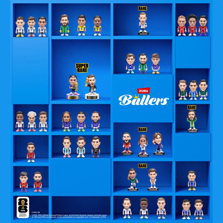 ZURU erweitert seine erfolgreiche Collectible-Reihe um eine neue Serie - FIFA™ Ballers