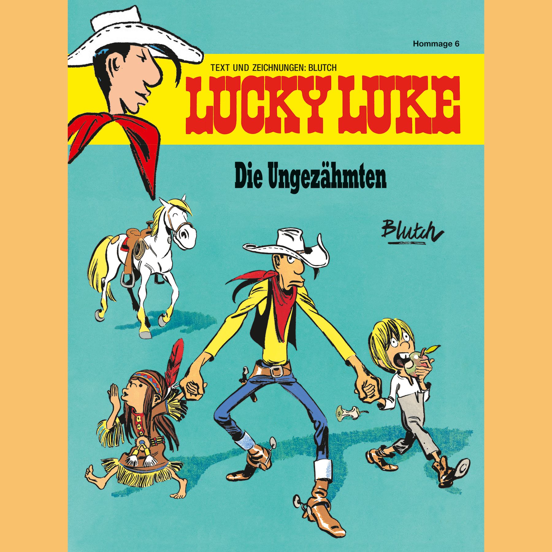 Jobwechsel für Lucky Luke: Vom Cowboy-Held zum Babysitter!