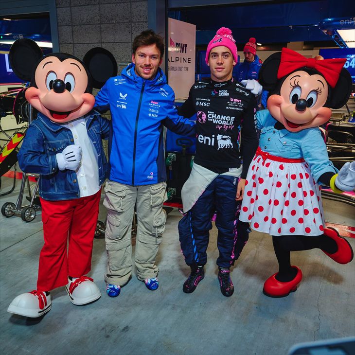 Disney und die Formula 1® starten globale Kollaboration „Fuel the Magic“ beim Las Vegas Grand Prix