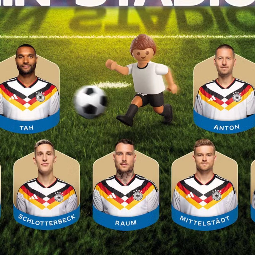 Noch mehr Fußball: Playmobil lizensiert auch Nationalmannschaft
